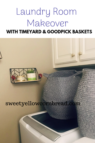 Laundry Room Makeover, Sweet Yellow Cornbread, A Southern Lifestyle Blog, Arkansas Popular Lifestyle and Southern Blog, Timeyard Gifts, Goodpick Baskets